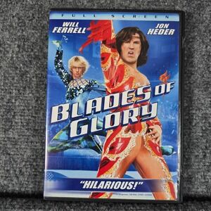 Blades of Glory DVD Will Ferrell Jon Heder Full Screen Comedy Movie